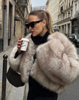 Monroe fur coat